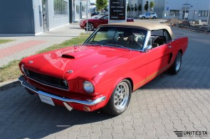 1965 Ford Mustang GT 350 Convertible. red (1)