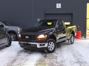 2025 Ford F150 Regular Cab 4x4 5.0 V8 blue krátká korba