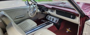 1965 Ford Mustang GT Convertible Red Manual (10)