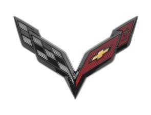 Logo / emblem zadního nárazníku pro Chevrolet Corvette 2014-2019