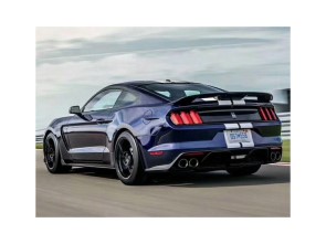 Zadní spoiler styl GT350/GT500/Mach 1 - černá matná pro Mustang 2015-2023 (3)