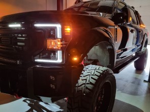 2022 Ford F250 Super Duty Crew Cab 4x4 160 WB  XLT 6.7 V8 Diesel Black 480HP-1490 N/m (15)