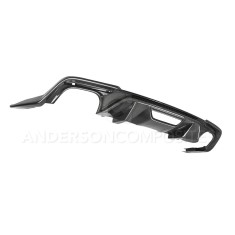 Anderson Composites carbon diffuser / balance panel for Mustang 2018-2021 Anderson Composites carbon diffuser / balance panel for Mustang 2018-2021