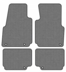 Textile floor mats - black for Chevrolet Camaro 1982-1992