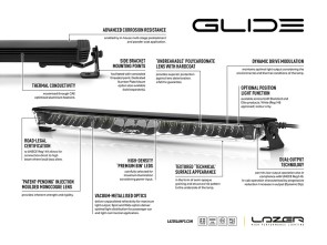 Led světelná rampa Lazer Glide Elite (1)