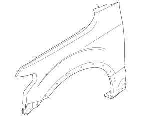 Front right fender for F-150 2015-2020