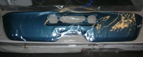 Dashboard, blue upholstery for Mustang 1965