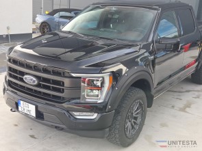 2023 Ford F150 Lariat 4x4 Supercrew 5.0 V8 black magne ride only 49,000 km (6)