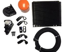 Sada chladiče oleje Ford Modular MMR TraX Pack pro 4.6L, 5.4L 1996-2010 Mustang GT / COBRA