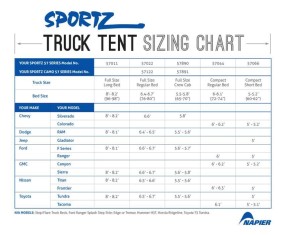 Napier Sportz stan na korbu pro pick-up, pro délku korby 5.5-5.8´ (3)