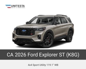 2026 Ford Explorer  ST 4x4  Marsh Gray