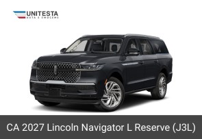 2027 Lincoln Navigator L AWD Reserve black