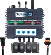 Wireless waterproof switch 12-24v for 4 devices + bluetooth