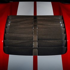 Ford Performance carbon hood grille for Mustang GT500 2020+ (2)