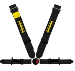 Schroth passenger 4-point seat belt (black) for Corvette C8