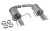ROUSH exhaust with fittings for Mustang V6 and 2.3l 2015-2020