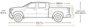 2023 Chevrolet Silverado 1500 dlouhá korba! CrewCab 4WD High Country Diesel - DURAMAX - Black
