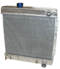 Radiator engine aluminum, water for Mustang V8 1965-1966