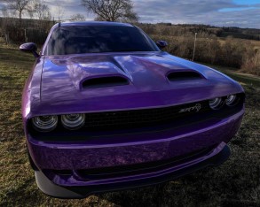 SRT Style hood, aluminum for Dodge Challenger 2008+ (1)