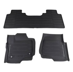 Set of 3 rubber mats for Ford F-Super Duty 250-550 2023+ (2)