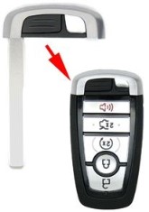 Ignition key plate for 2020-2022 F-150