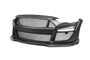 Anderson Composites front bumper with carbon grille type ST for Mustang 2018-2020
