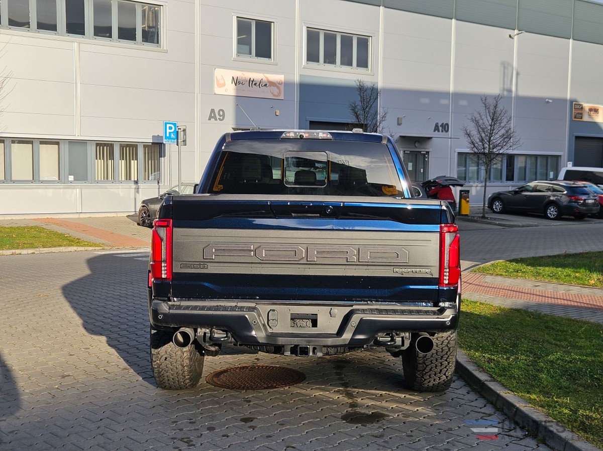 UNITESTA | 2024 Ford F150 RAPTOR 4x4 Supercrew 3.5 V6 antimatter blue