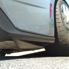 RTR rear splitters for Ford Mustang 2024+ (1)