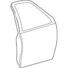 Left front door for Ford Expedition 2007-2017