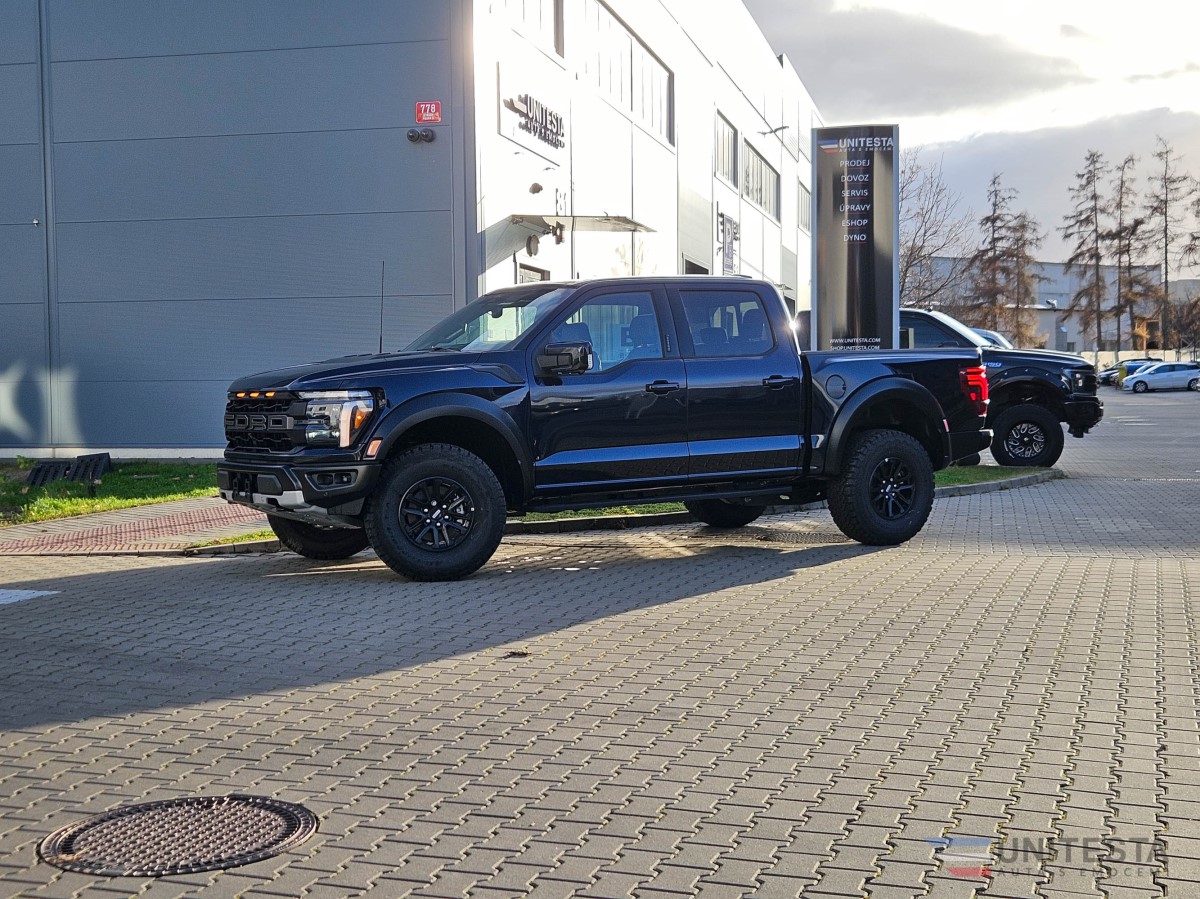 UNITESTA | 2024 Ford F150 RAPTOR 4x4 Supercrew 3.5 V6 antimatter blue