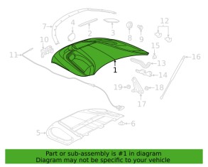 Hood for Dodge Durango 2018+