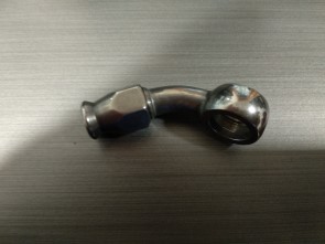 Koncovka hadice D03, 45°, opětovně použitelná, BMRS