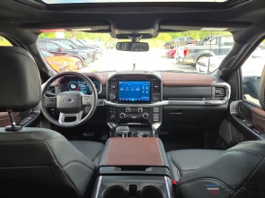 2023 Ford F150 Lariat 4x4 Supercrew 5.0 V8 black magne ride only 49,000 km (9)