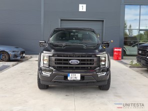 2023 Ford F150 Lariat 4x4 Supercrew 5.0 V8 black magne ride only 49,000 km (1)