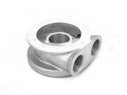Adapter under the oil filter