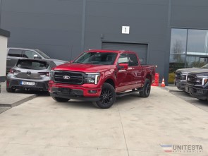 2025 Ford F150 Lariat 4x4 Supercrew 5,0 V8 rapid red