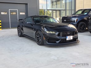 2024 Ford Mustang Dark Horse Premium black ROUSH supercharger 812 HP only 7600 km! (2)