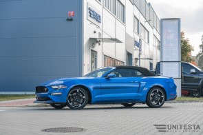 2021 Ford Mustang Convertible California Special 10 st. automatic 5.0 460 PS Vista Blue