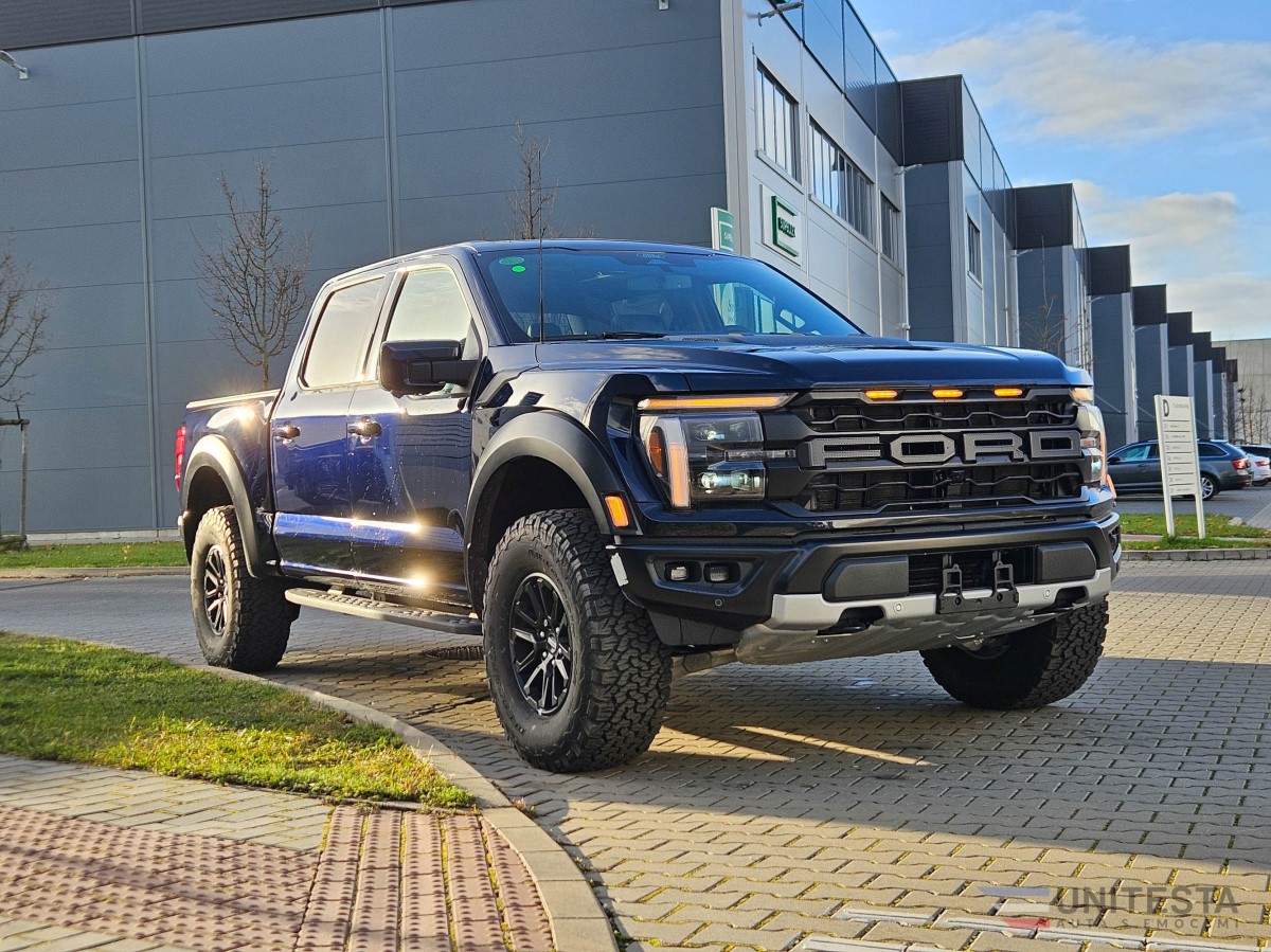 UNITESTA | 2024 Ford F150 RAPTOR 4x4 Supercrew 3.5 V6 antimatter blue