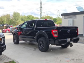2023 Ford F150 Lariat 4x4 Supercrew 5.0 V8 black magne ride only 49,000 km (5)