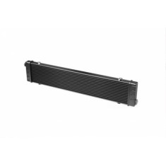 High capacity oil cooler, 14 rows rectangular 490x136x40 + AN10 adapter