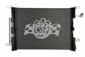 Air conditioning cooler - condenser for Mustang 2010-2014