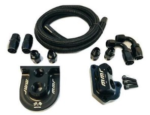 MMR oil filter relocation for Ford 5.0l/5.2l